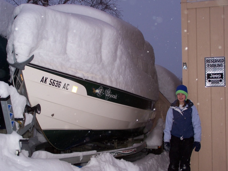 Just a Few Flakes on the Forecastle