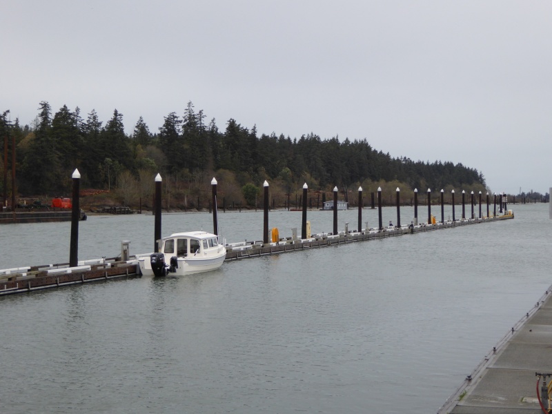 Just like at Sucia, I was also the only boat at the LaConner visitor dock. Does nobody else go boating in November?