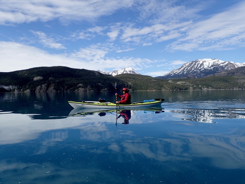 Kayaking Atlin Lake