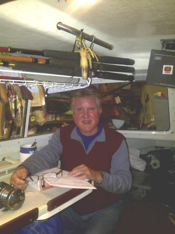 Keith in boat 1