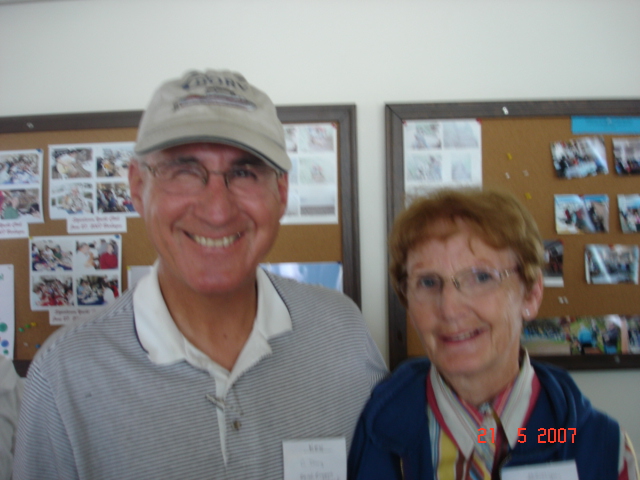 Ken and Maralyn from
Bend, OR. They call 
their CD "C-DORY"