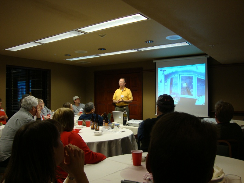 KERRI ON George gives a great presentation of his sailing trip of the NW Passage