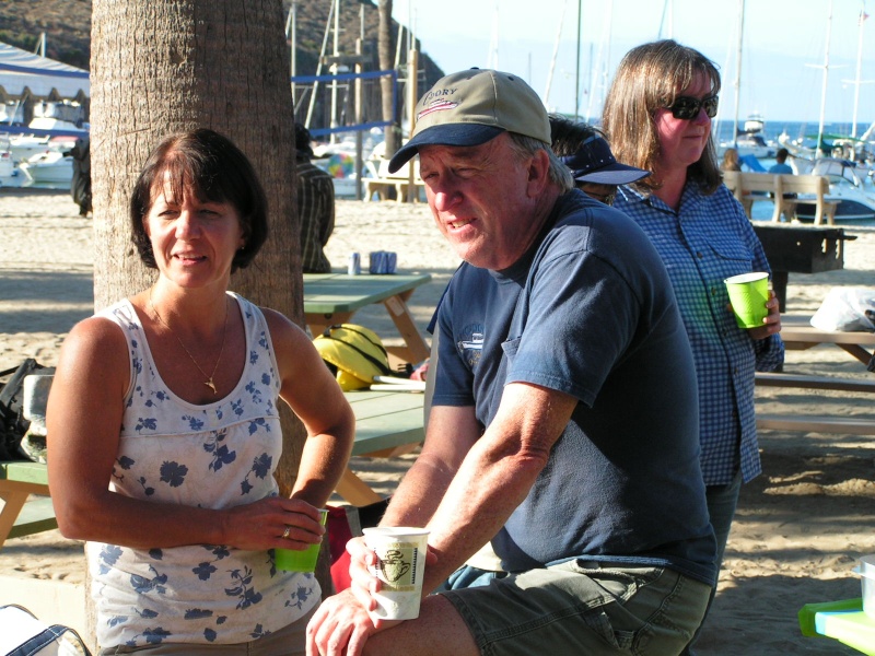Kerry, Jim and Pat, patiently awaiting those tri-tips, boy they take a lonnnng time.