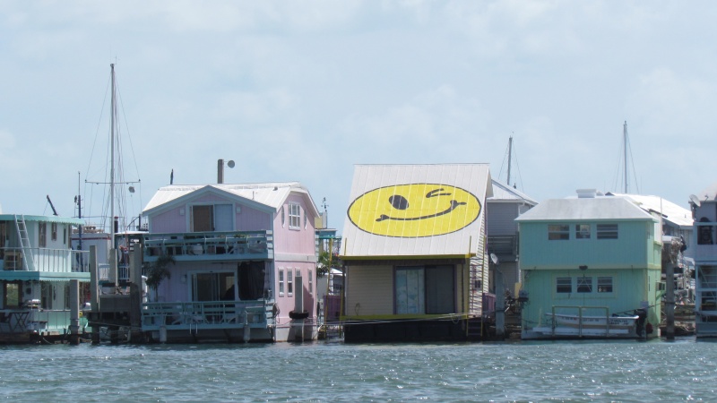 Key West on the way in to Garrison Bight Marina