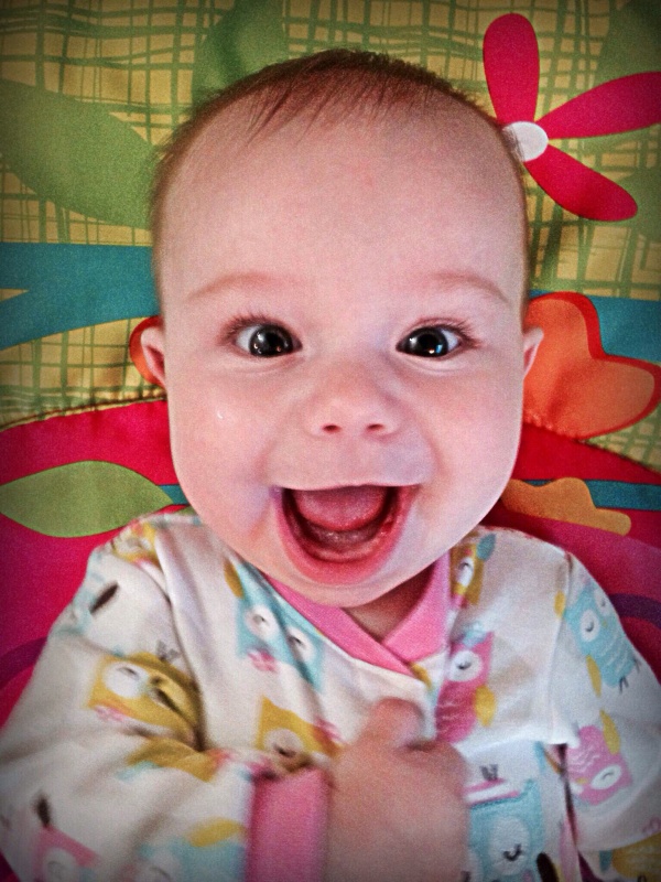 Kinsley when told her grandparents have a C Dory!!