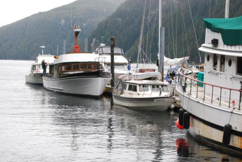 Knotty C was usually the smallest boat at the dock