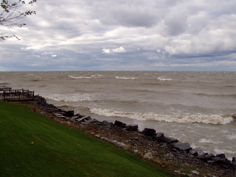 L. Ontario Storm 10-29-06: View from our Cottage as Winds Subside