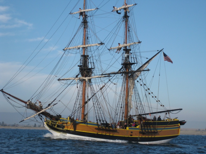 Lady Gray exiting Moss Landing