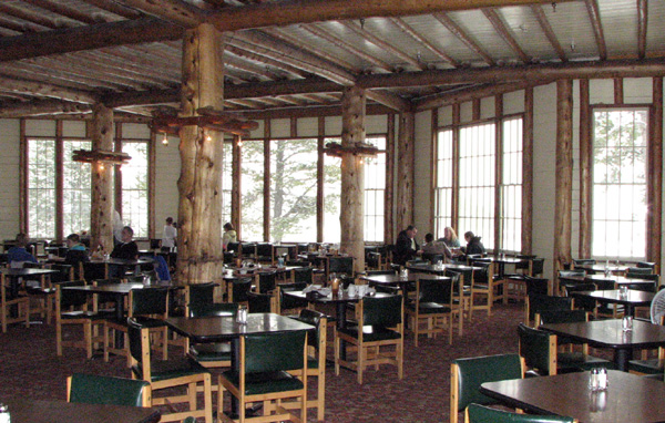 Lake Lodge dining room
