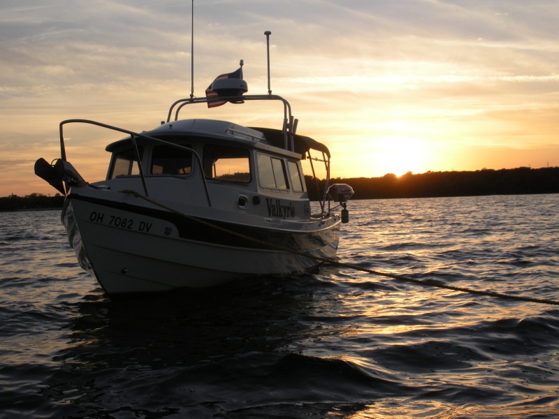 Largo Sound sunset.