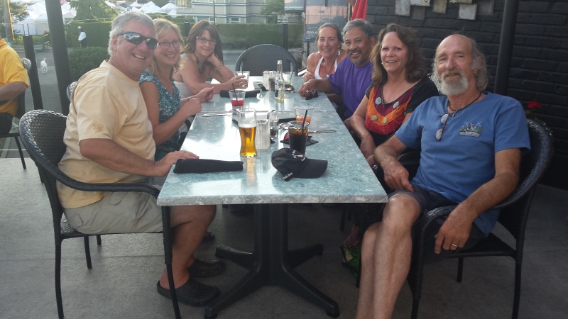 Last night in Comox