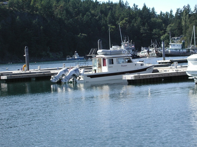 Last night of our cruise at Deer Harbor on Orcas Is.