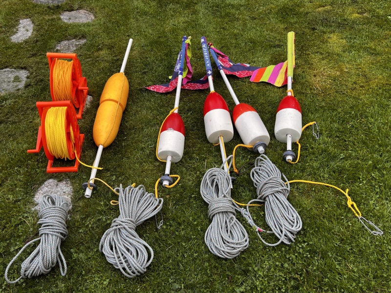 Leaded Crab Lines, Shrimp Lines and Buoys