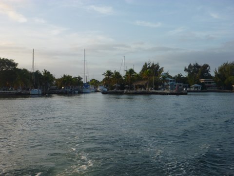 Leaving Blackfin Marina
