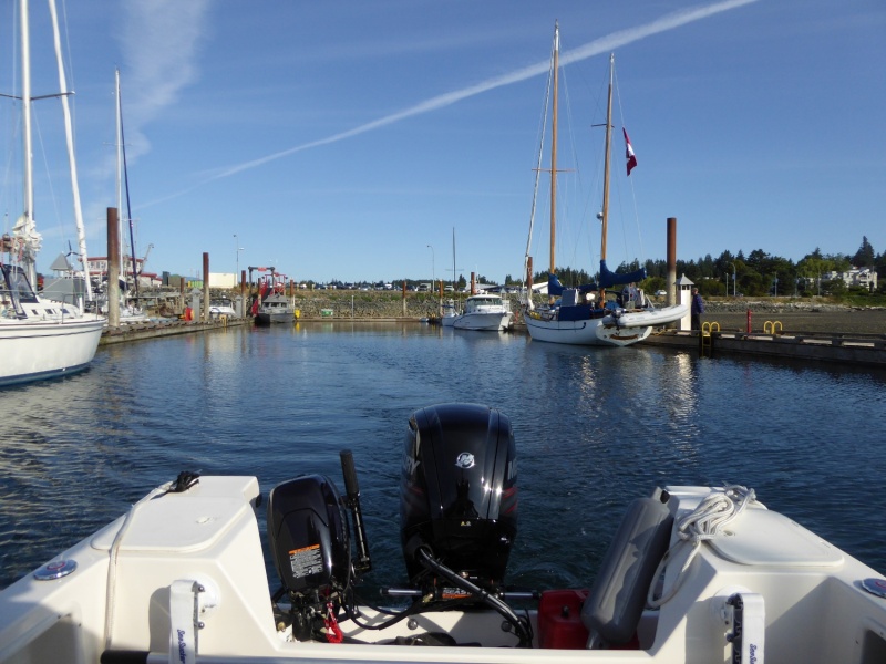 Leaving Comox Tuesday morning in anticipation of a good wind forecast