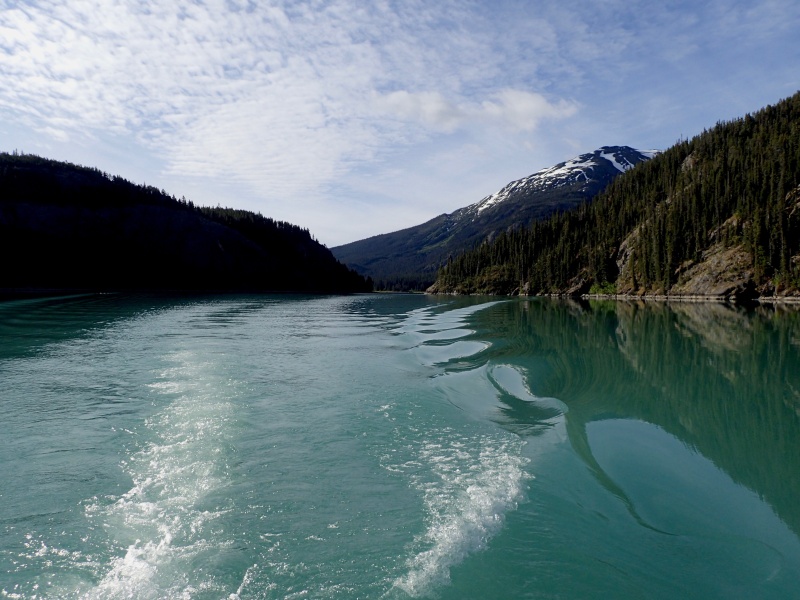 Leaving Lake Inlet