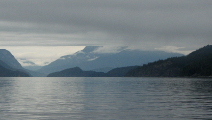 Leaving VonDonop Inlet