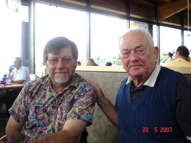 Les of EQ Marine and 
his Dad "Dusty" aka SAWDUST