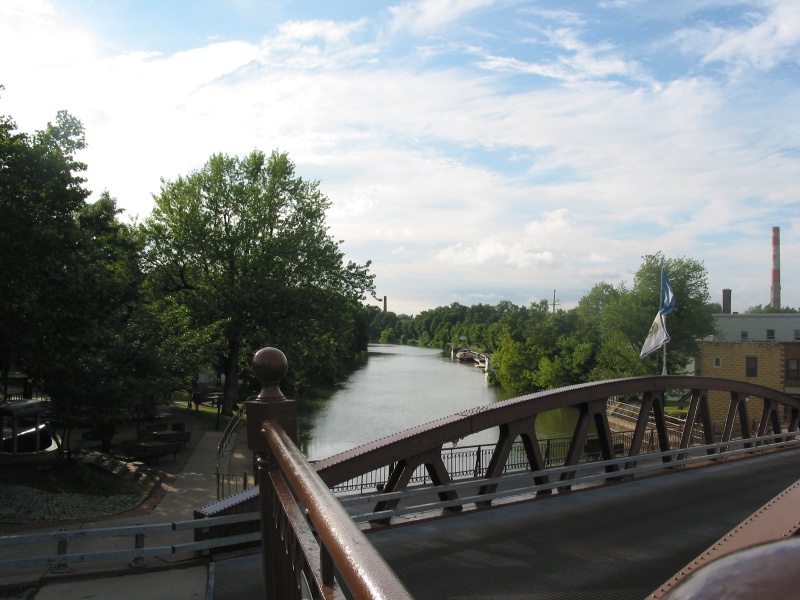 (Levity) Erie Canal from Fairport Lift Bridge