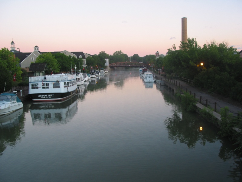 (Levity) Fairport NY. Erie Canal