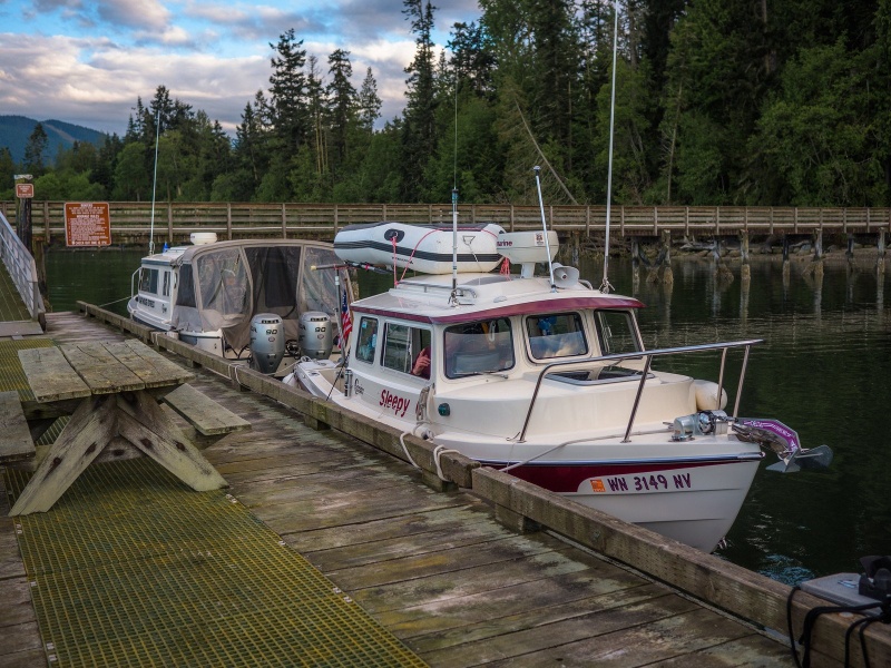 Lighthouse Express and Sleepy-C at Rest