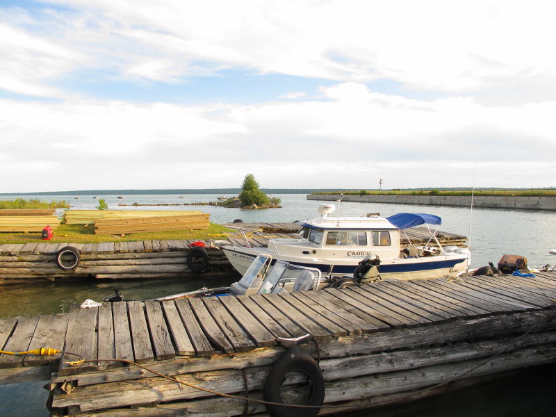 Lime Island dock