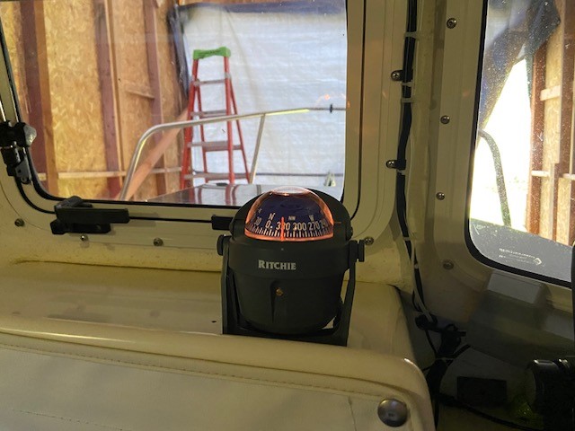 Lit up Ritchie Compass
