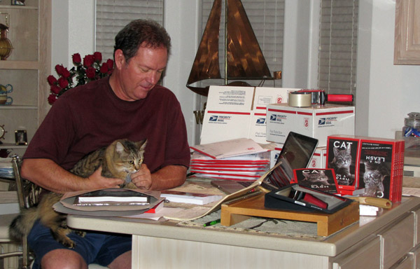 little Izzy supervising