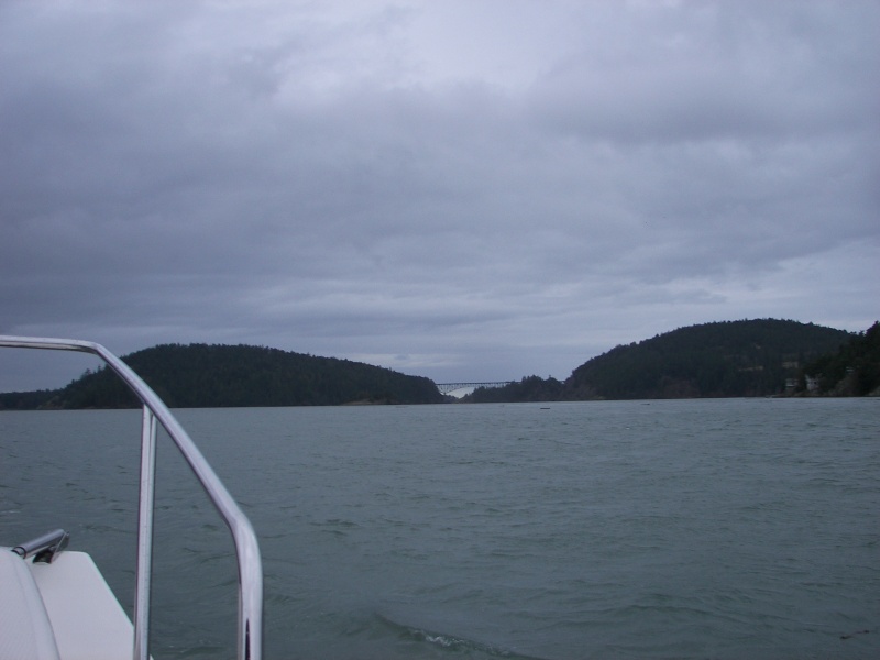 Logjam ahead at Deception Pass