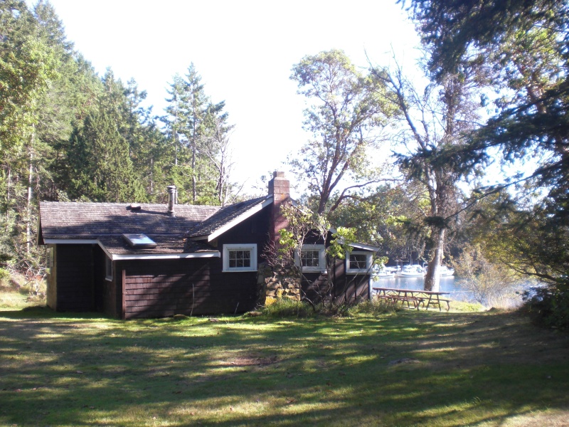 Long abandoned cabin, Conover Cove, Wallace Island.