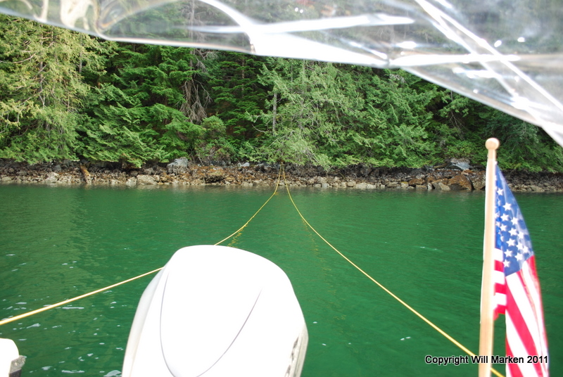 Long stern tie, Desolation Sound, B.C
July 2010