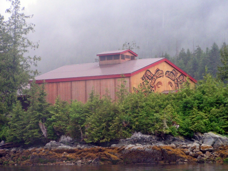 Longhouse at Klemtu 6-15-06