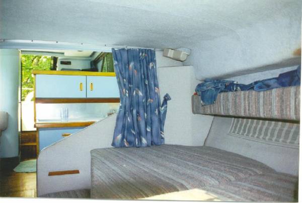 Looking Back from the V-Berth