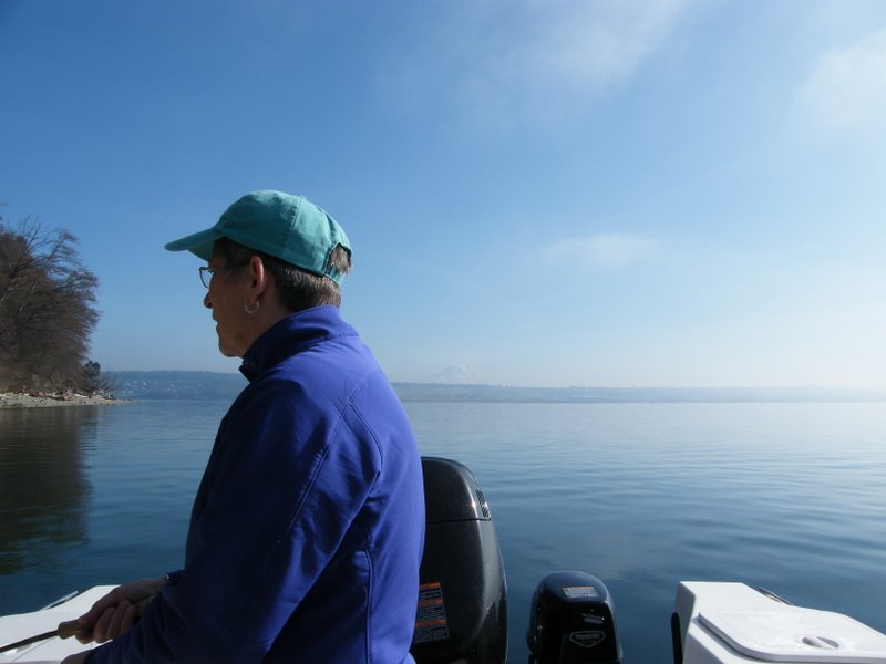 Looking for searun cutts, but it was the warm sun that was "the catch of the day".