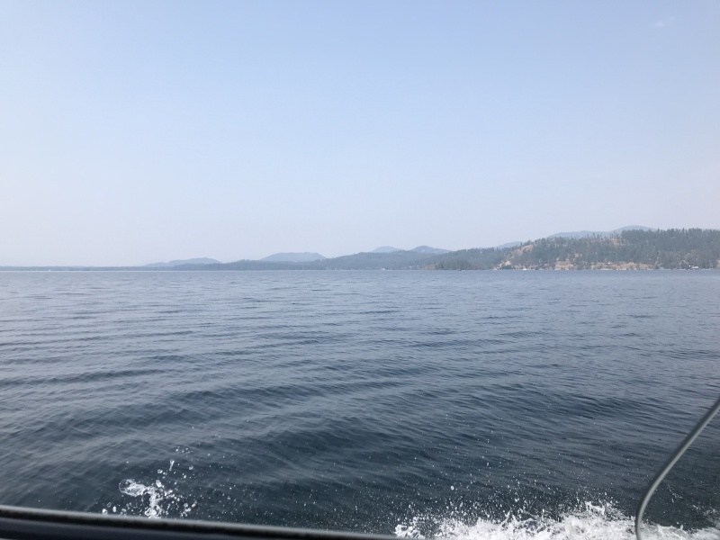 Looking S/W from Sandpoint.