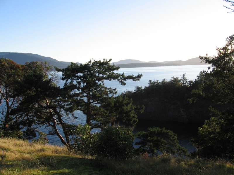 Looking south towards Orcas Island