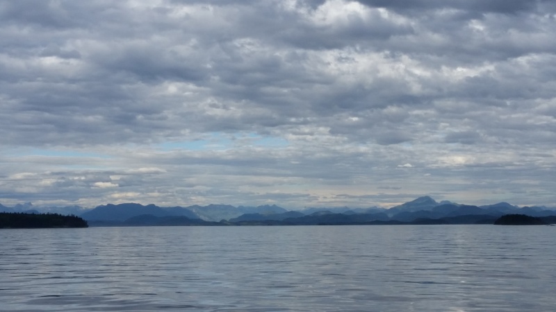 Looking toward Broughton Island from near Telegraph cove