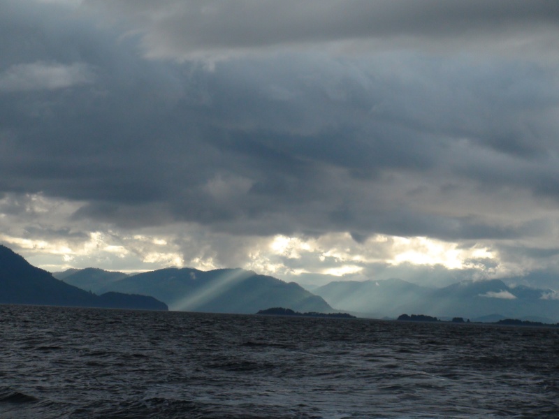 Looking toward Hoonah & Port Fredrick from Icy Straight