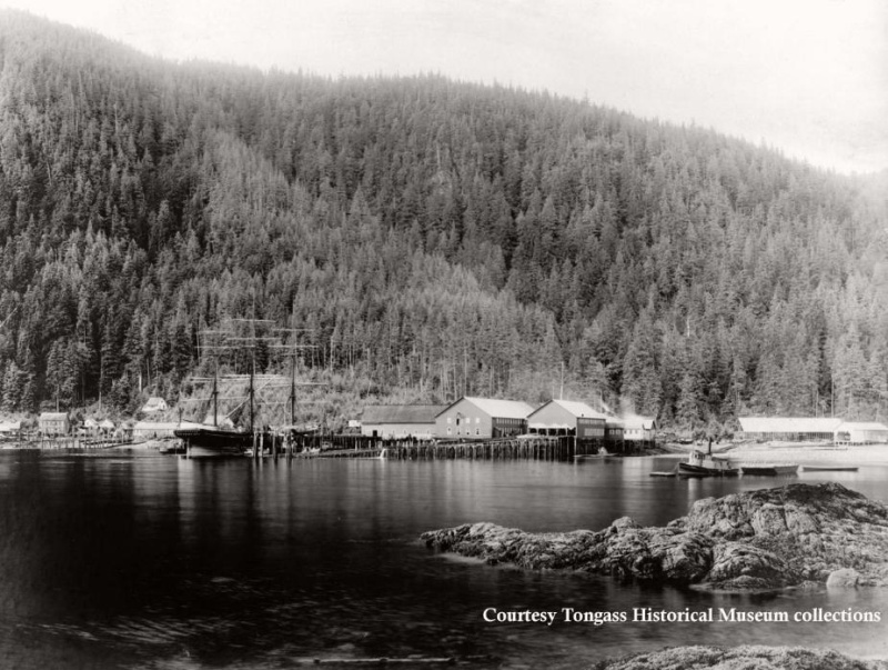 Loring sometime between 1900 and 1930  
The upper white house just left of the sailing ship is still there.