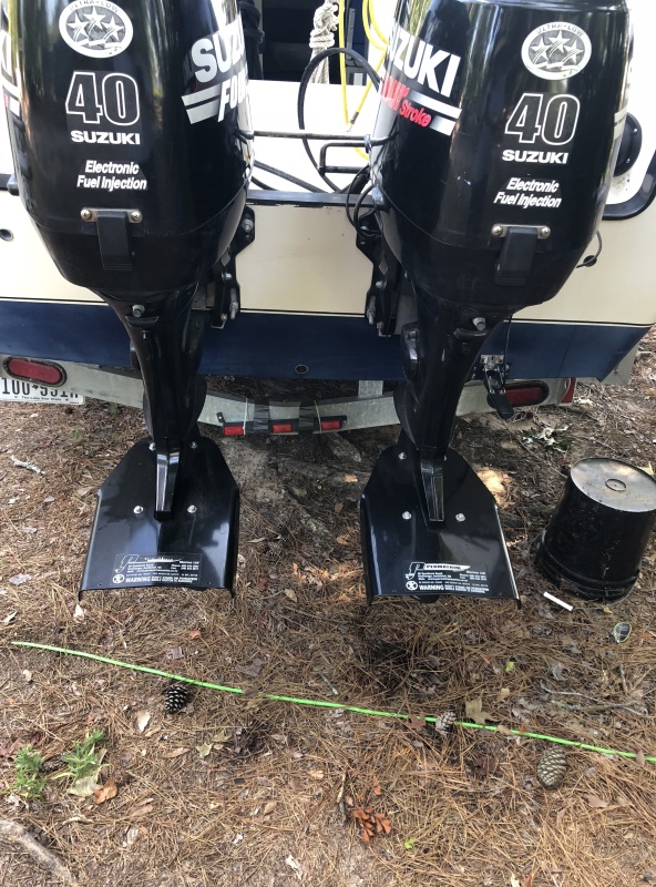 Love those twin Suzuki\'s with Permatrim\'s
