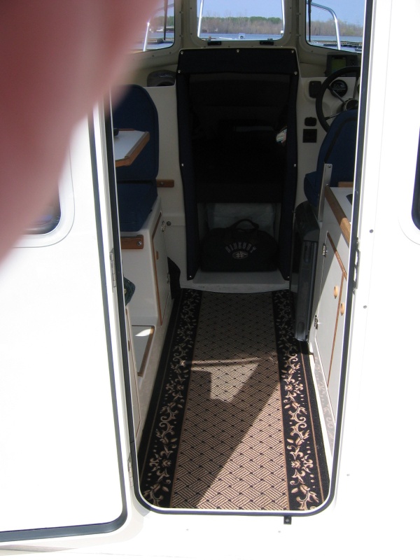 Lowe's carpet - perfect fit - no trimming necessary
