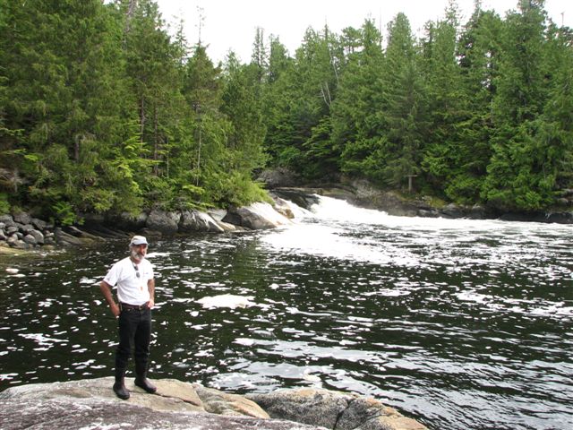 Mac at Lowe Waterfall