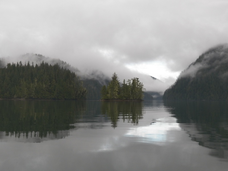 Mackenzie Sound doesn't have much to offer other than scenery.