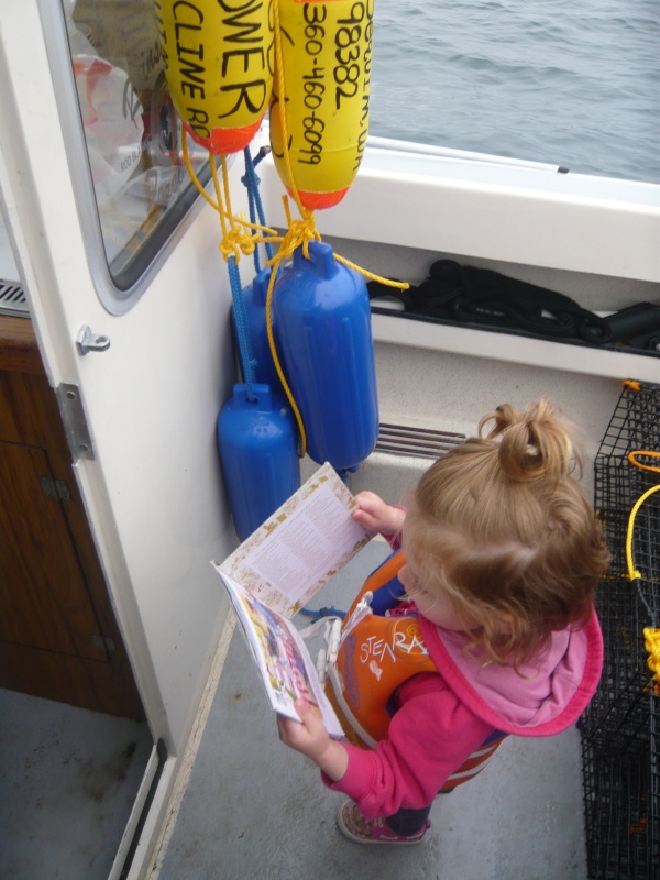 maddy getting a read in before the 9am open