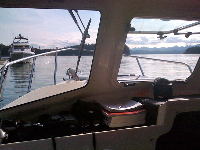 Made for cruising: stop at Taku Harbor on way back from Tracy Arm