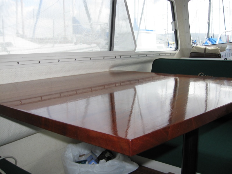 mahogany table