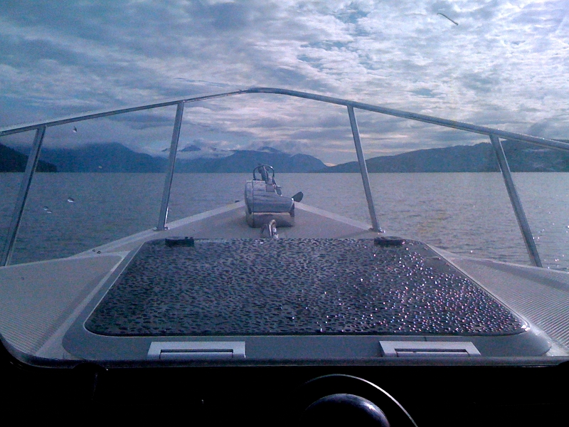 Maiden voyage in Gastineau Channel