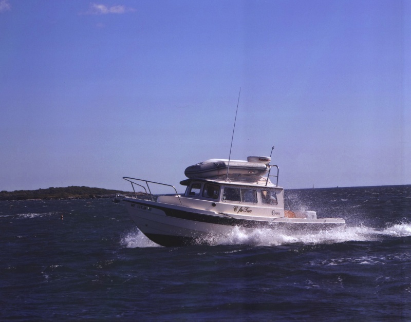 Making way in Hussey Sound