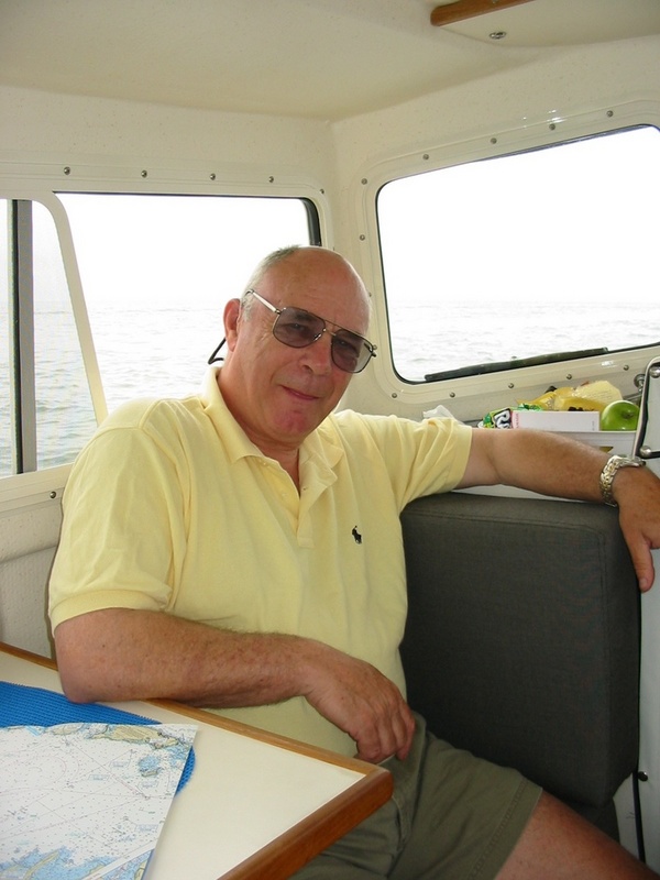 Man from Nantucket enjoys the ride