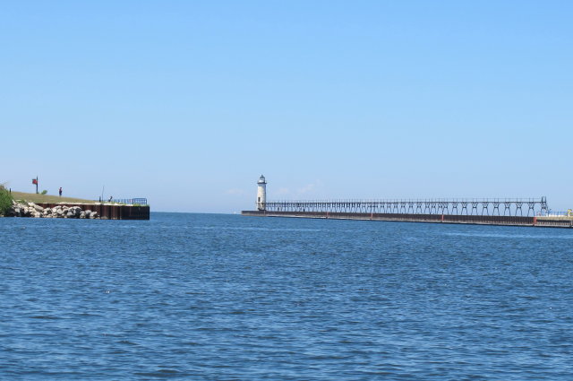Manistee, MI harbor